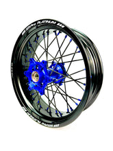 Last inn bildet i Galleri-visningsprogrammet, SM-Pro Platinum Supermoto Wheel Set, KTM / Husqvarna / GasGas - Black &amp; Blue
