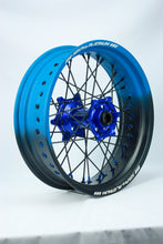 Last inn bildet i Galleri-visningsprogrammet, SM-Pro Platinum Supermoto Wheel Set, KTM / Husqvarna / GasGas - Blue/Black Cerakote Fade
