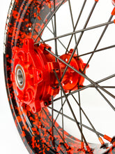 Last inn bildet i Galleri-visningsprogrammet, SM-Pro Platinum Supermoto Wheel Set, KTM / Husky / GasGas - Orange/Black CAMO
