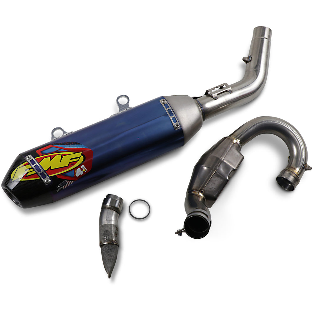 FACTORY 4.1 RCT TITANIUM ANODIZED FULL SYSTEM W/ CARBON END CAP (FC/SX-F 250 2019-2022)