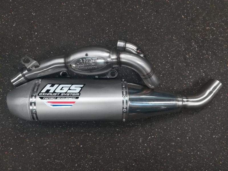 HGS Exhaust system, New style (SX-F 450 2019->)